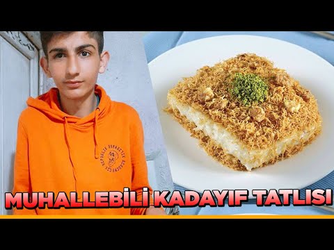 Taha duymaz | muhallebili kadayıf tatlısı yaptım | Yemek tarifleri