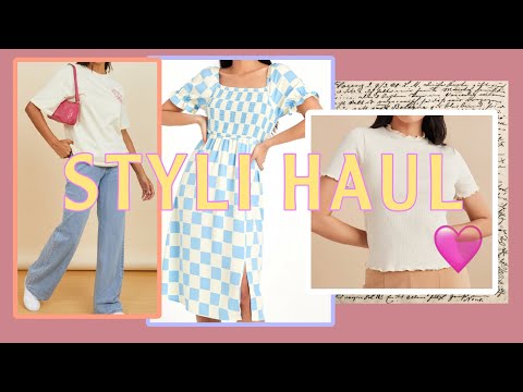 مشترياتي من موقع ستايلي 💖