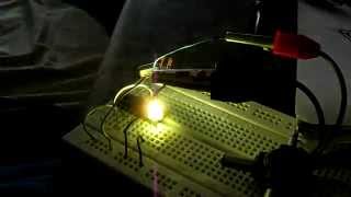 My 1st microcontroller project- LED Blinking ( PIC16F84A )