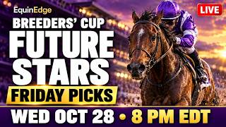 Live Replay - Breeders' Cup 2026 Picks LIVE | Future Stars Friday Preview | EquinEdge News