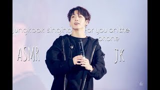 Imagine Jungkook singing you to sleep on the phone screenshot 5