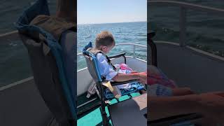 He INSISTS he didn't fall ASLEEP 🤣 #funny #sleep #fishing