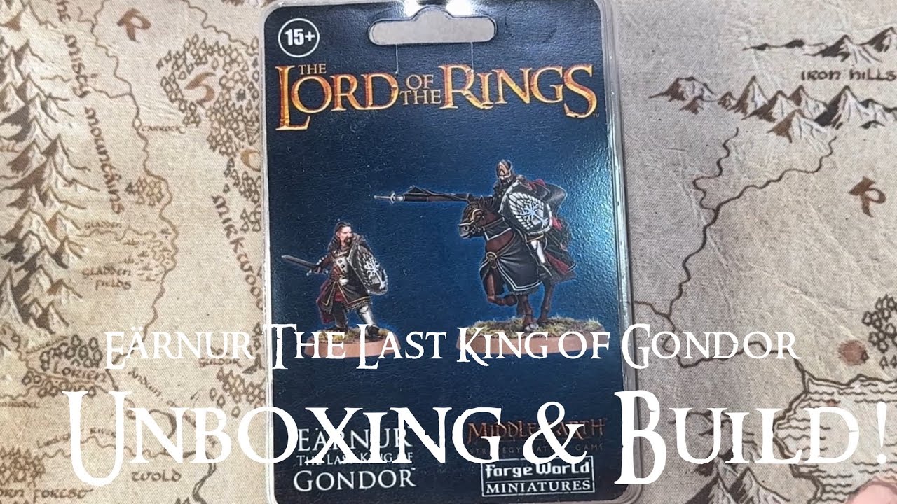 Eärnur, The Last King Of Gondor Unboxing & Build! Middle-Earth SBG Unboxing!