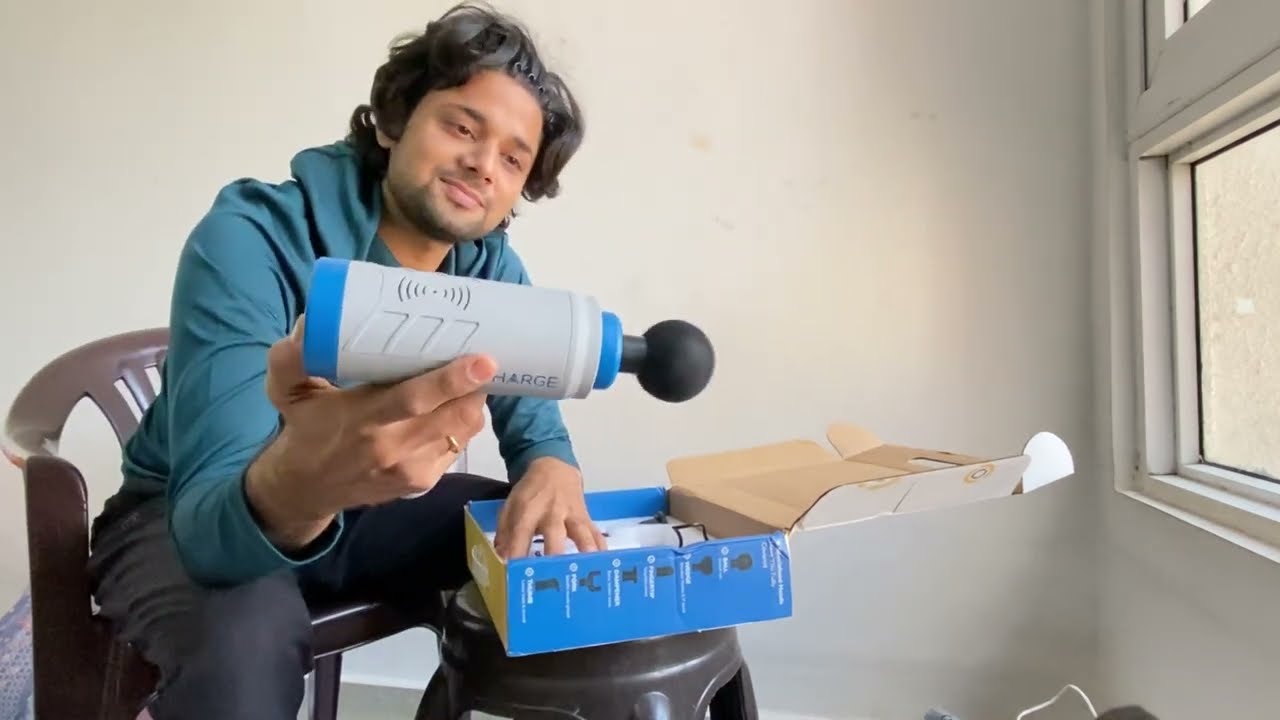 Caresmith Charge Cordless Massage Gun | Unboxing | Massager Machine For Full Body | @Manoj Sharma