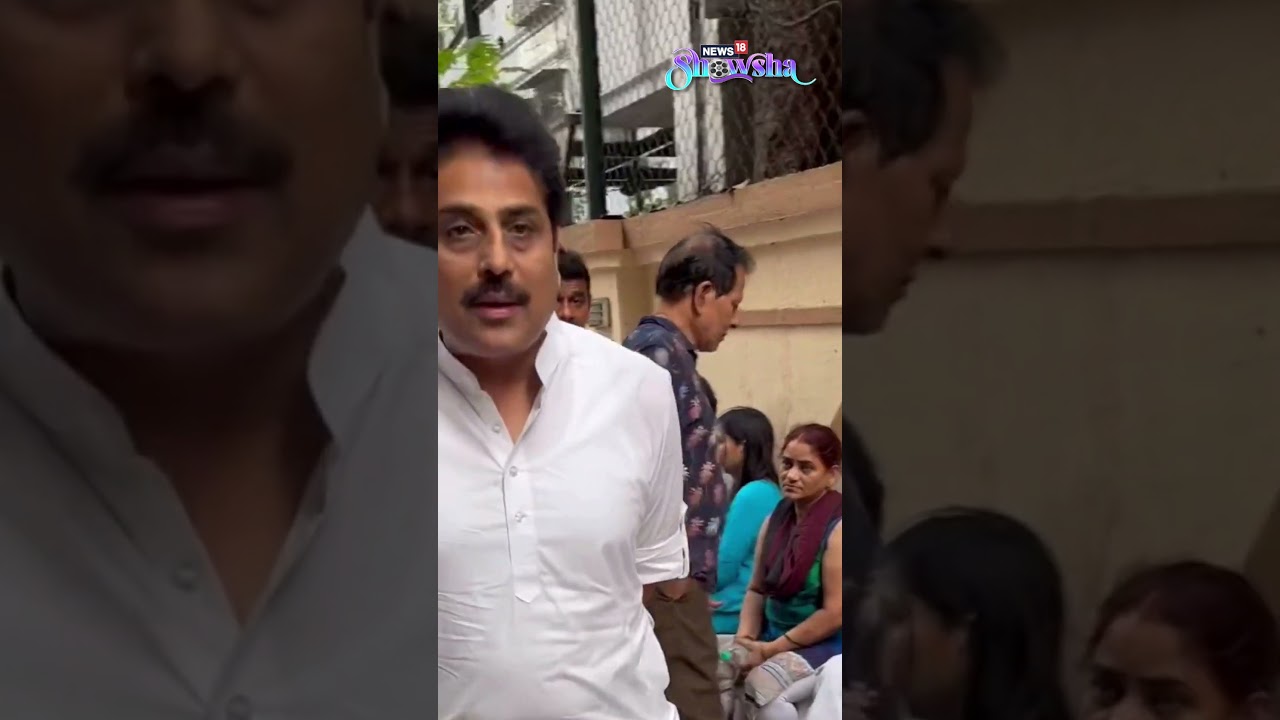TMKOC Fame Poet Shailesh Lodha Visits Junior Mehmood’s Residence For The Funeral | 