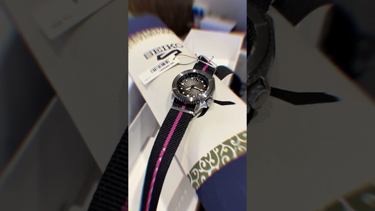 SEIKO 5 SPORTS NARUTO & BORUTO LIMITED EDITION GENTS WATCH | SRPF65K1 