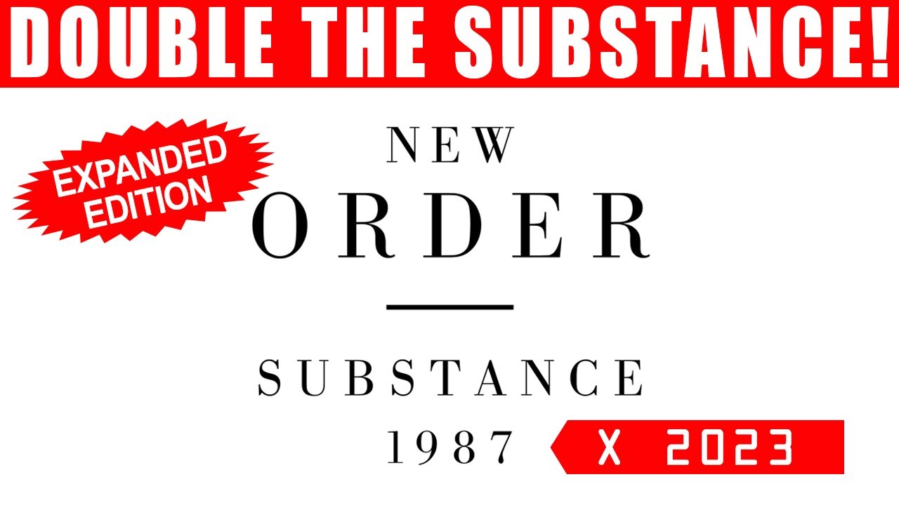 Peter Hook on X: New Order's 'Substance' is reissued on vinyl/CD