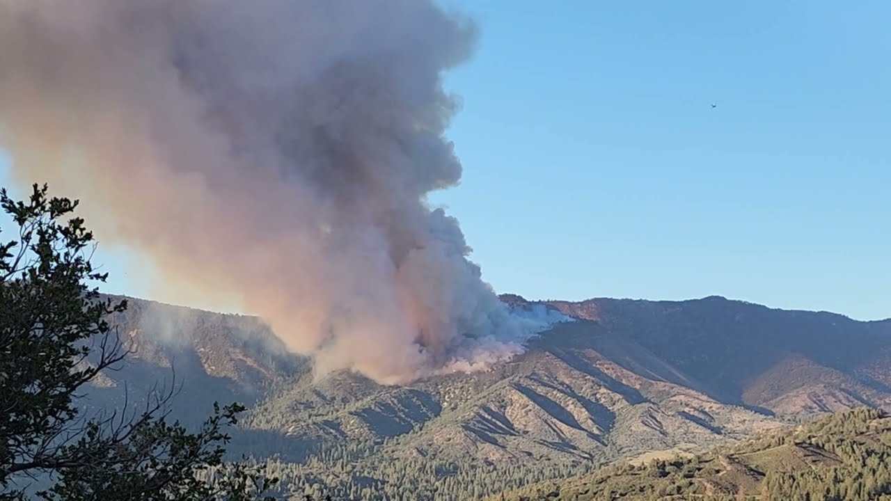Radford fire near Big Bear CA. 630 pm update. mon Sept 5 2022 YouTube