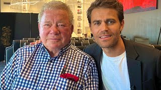 Paul Wesley speech at the SDCC about William Shatner