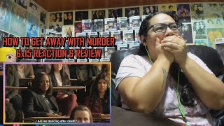 How To Get Away With Murder 6x15 REACTION "Stay" SERIES FINALE S06E15 | JuliDG