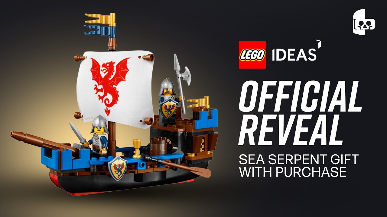 【超大型】VEBザクセンリング トラバント 376g 10センチ 2016 LEGO Ideas Sea Serpent GWP OFFICIAL REVEAL - YouTube