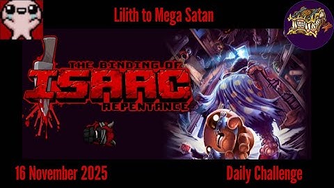 The Binding of Isaac Repentance Daily - 16 November 2025
