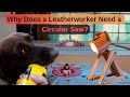 Leatherworker Tries Woodworking: Making a DIY Tripod - My Dog, Helper or Little Thief?