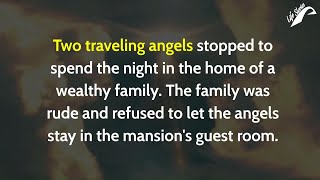 Two Travelling Angels | Moral Story | Heart Touching Story