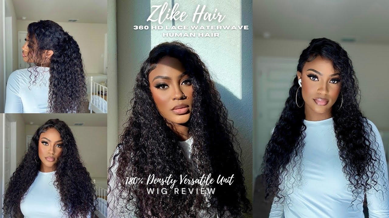 😍 360 HD Lace Deep Water Wave Unit, Pre Everything Install 180% Density ...