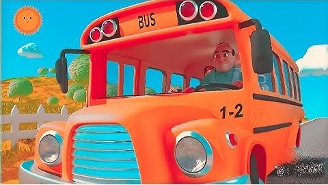 [1 MINUTE LOOP] Wheels on the BusSound Variations | Remix Version | GiggleTotsRhymes 