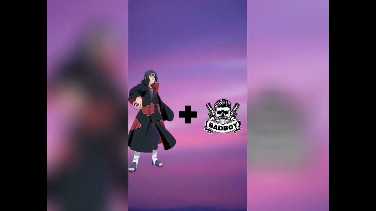 Naruto Characters Bad boy fusion ft. trendy Clipz...