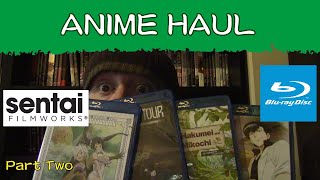 ANIME HAUL | Sentai Filmworks Mega Blu Ray Haul [Part Two]