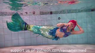 Testing My Revamped Finfolk Mythic Mermaid Tail