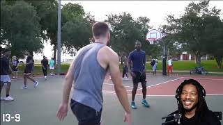 Dude Had A Bat! | Nick Briz 5v5 Basketball In Pompano