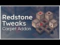 Hopper, Dropper &amp; Dispenser Power Indicators | Redstone Tweaks Carpet Addon | 1.20.x