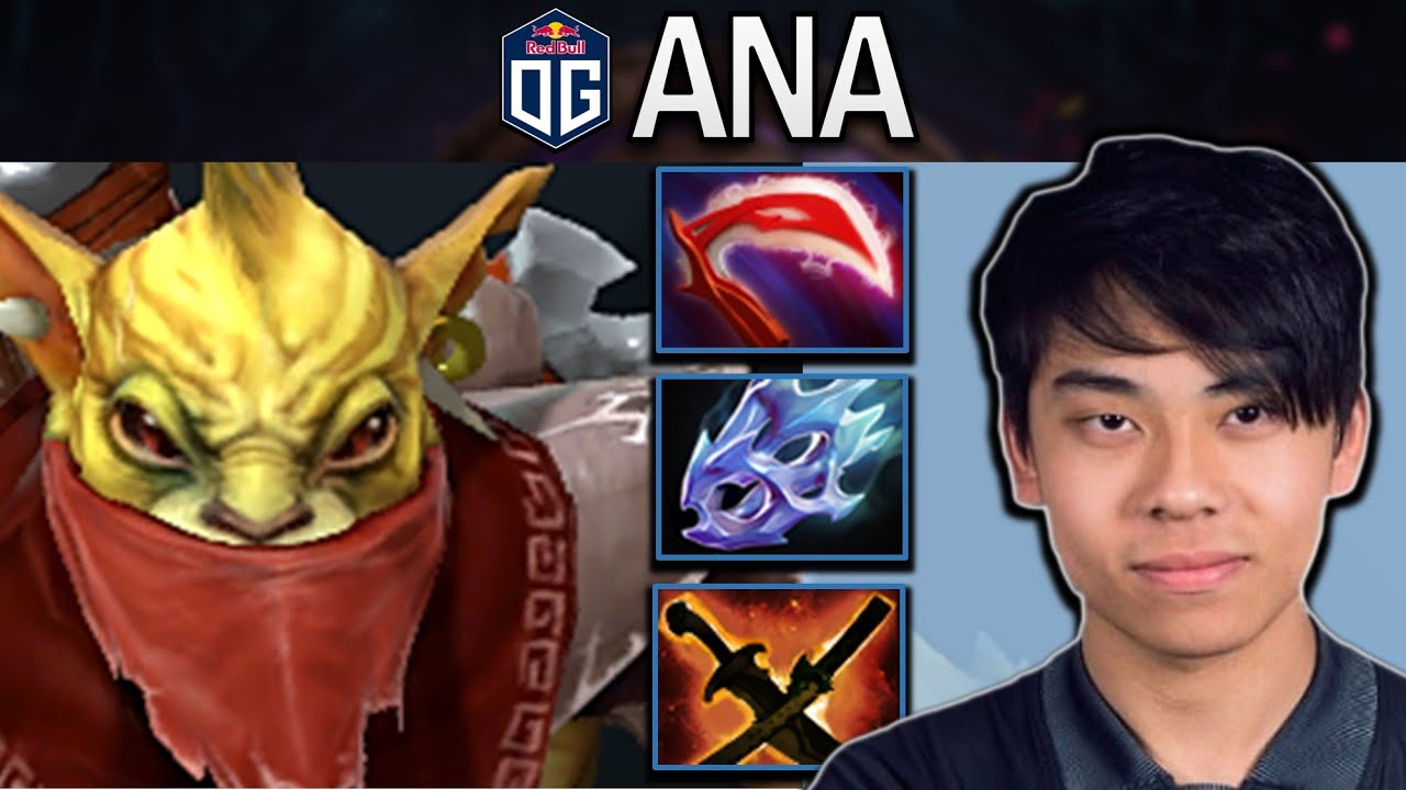 OG.ANA SMURF BOUNTY HUNTER WITH MOON SHARD - SNY - DOTA 2 PRO GAMEPLAY