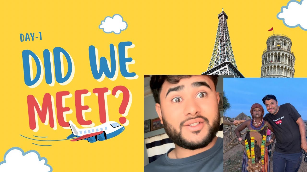 First YouTube Vlog 🔥 | I Went to Meet RoamingWithVinu (Did We Meet?) Day-1