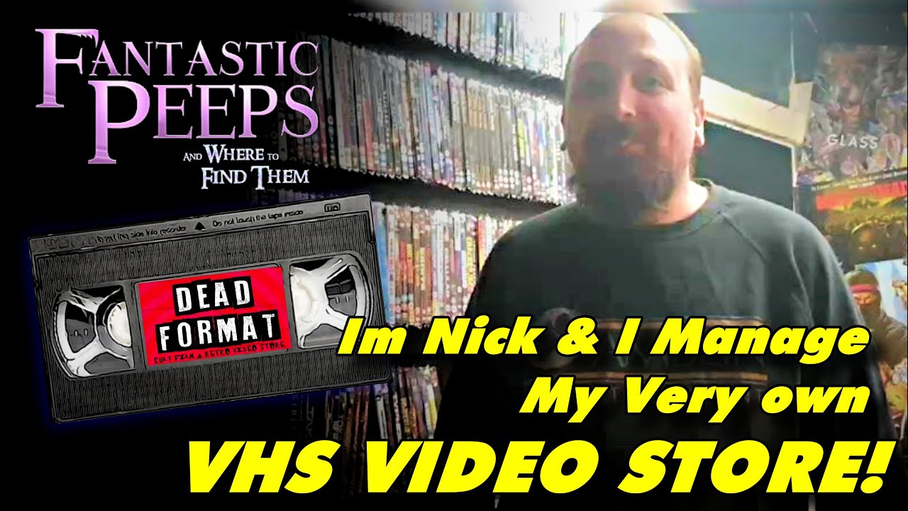 The Dead Format Video Store Blackpool | Fantastic Peeps (Mooch Vlog)