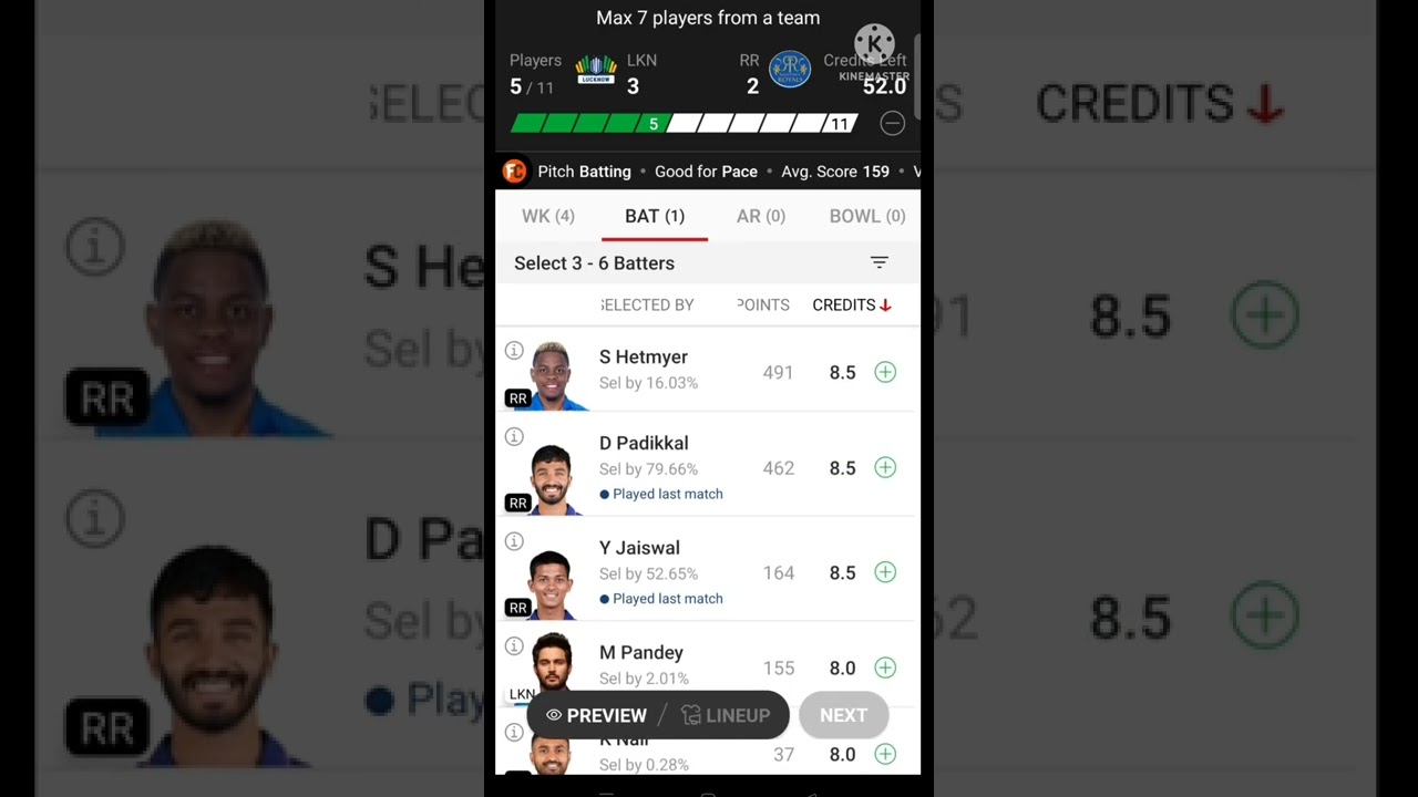 LSG VS RR | RR VS LSG | DREAM11 PREDICTION | FANTASY TIPS