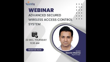 Webinar on Advanced Secured Wireless Access Control