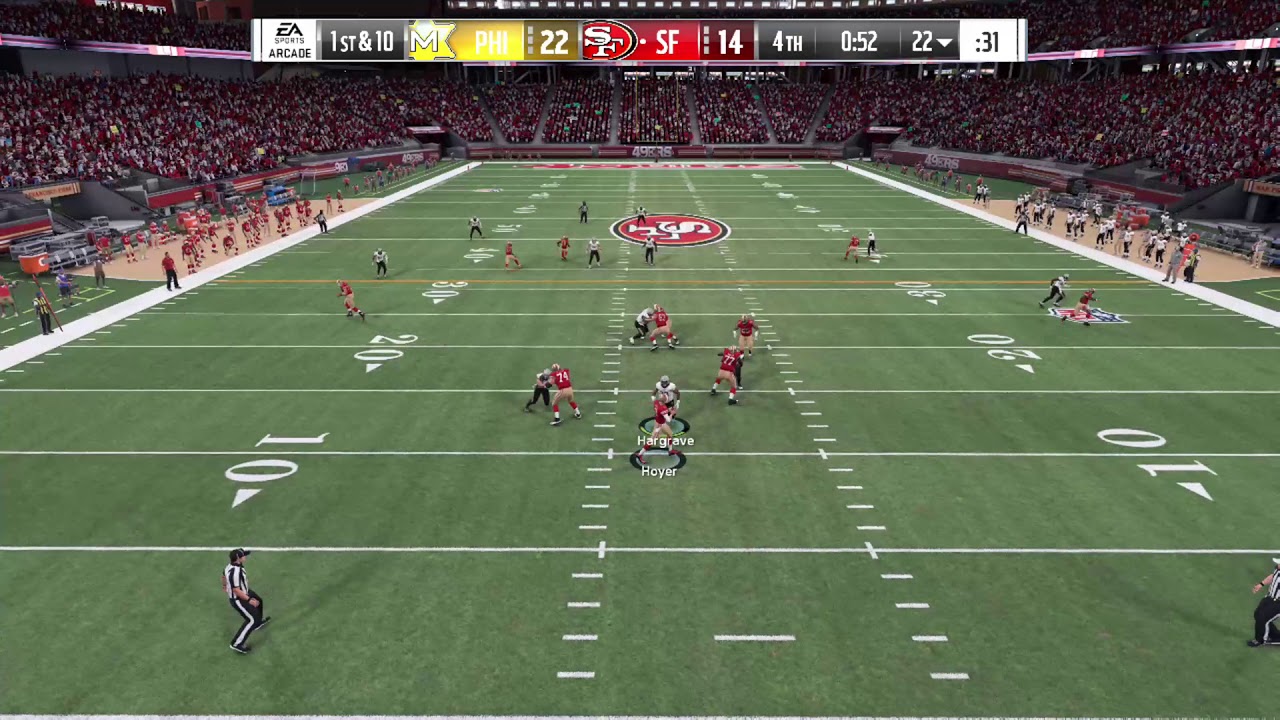 madden 18 xbox one x 4k sack