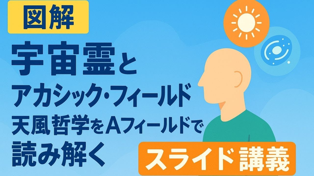図解】宇宙霊とアカシック・フィールド――天風哲学をAフィールドで