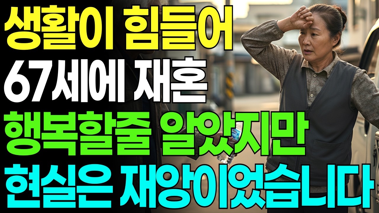 생활이 힘들어 67세에 재혼한 여성, 행복할 줄 알았지만 현실은 재앙이었습니다. 당신은 어떻게 하시겠습니까?