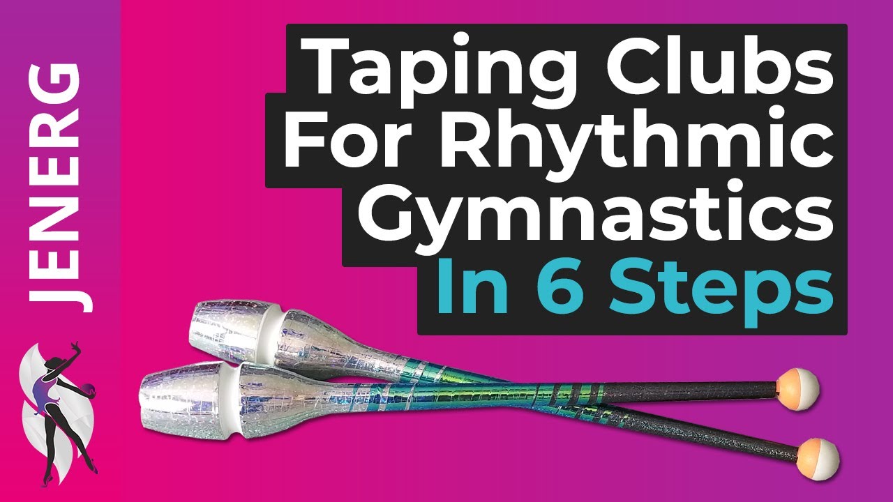 How to Tape Clubs for Rhythmic Gymnastics YouTube