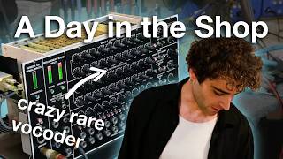 A Day in the Shop Ep. 11 - Rare Sennheiser Vocoder, 8-Voice Jam with Benny Bock