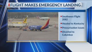 Plane headed for Louisville makes emergency landing in Columbus