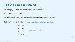 Tight and Loose Upper Bounds
