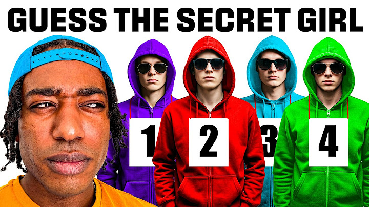 5 Boys vs 1 Secret Girl