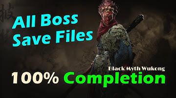 100% Completion Save files for Fight All Boss Again - Black Myth Wukong