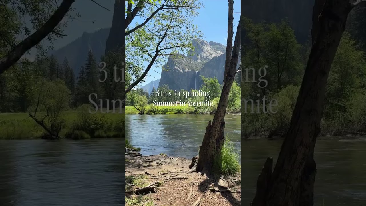 3 essential tips for spending the summer in Yosemite ⬇️☀️🌲 1 Rent a float 🛟 One of the most