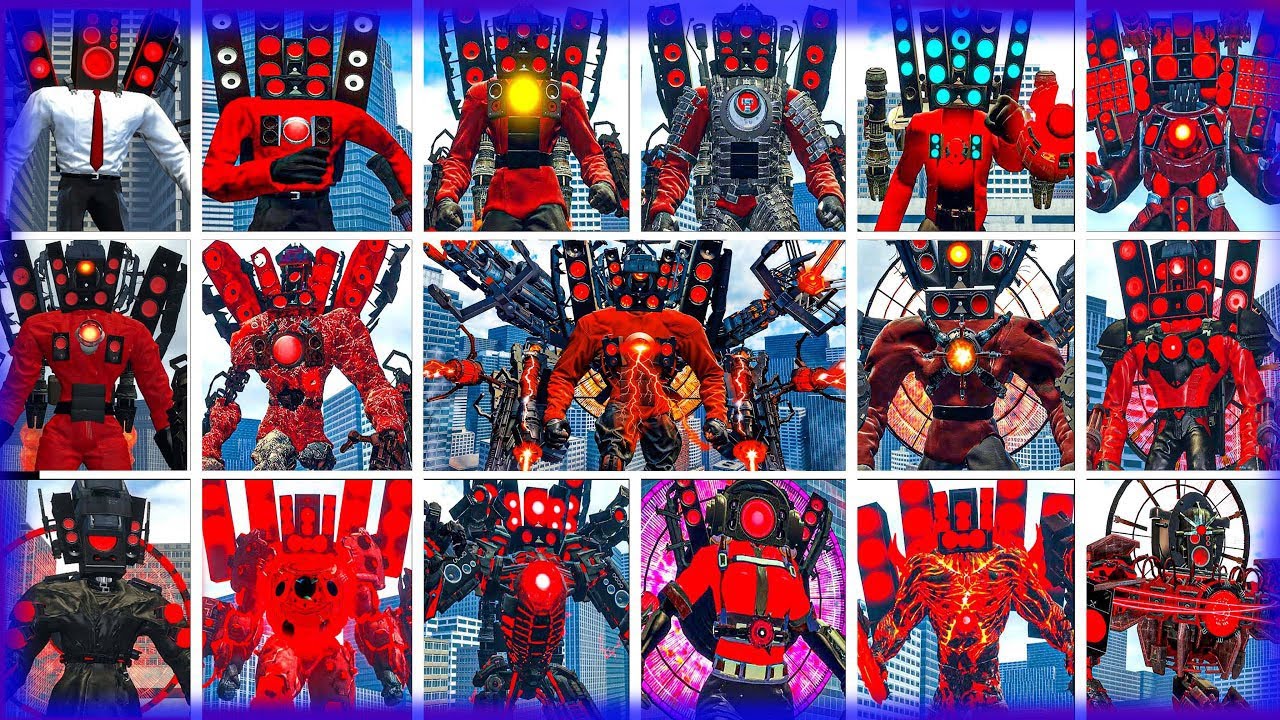 EVOLUTION OF NEW UPGRADED TITAN SPEAKERMAN VS ASTRO JUGGERNAUT - SKIBIDI TOILET IN GARRY'S MOD