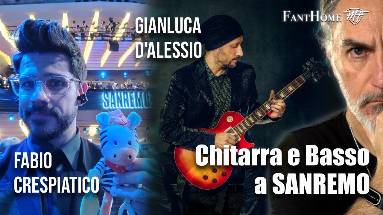 Fabio Crespiatico e Gianluca D'Alessio - Basso e Chitarra di Sanremo 2025