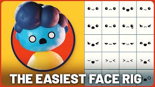 2D Facial Rigs Just got 10x EASIER in Blender!