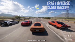 (PC) Forza Horizon 5: CLOSE Highway Pulls/Roll Racing!| EPIC Intense Races w/Boosted V8s & Much More