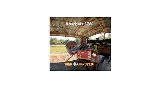 Anschutz 1761 Eley Tenex. Wind approved! #trending #youtube #viral @Hazzbro1964