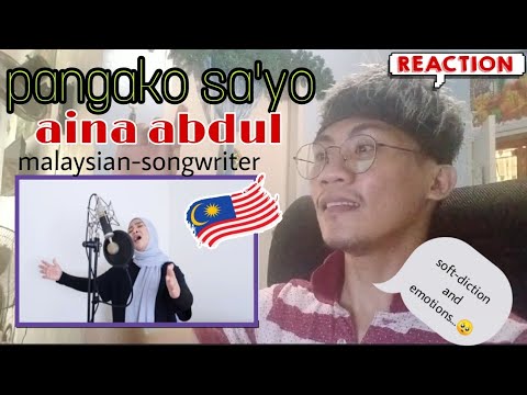 aina abdul - pangako sayo (malaysian-song writer) SMOOTH DICTION! 