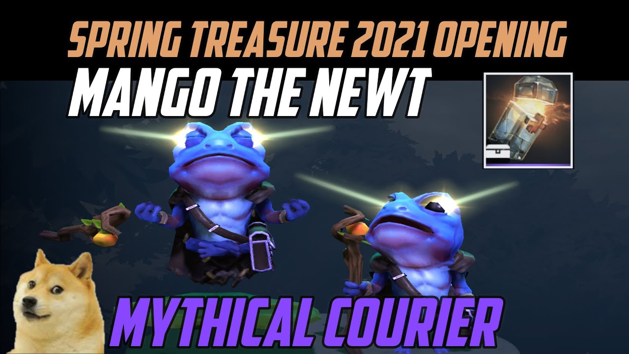Dota 2: Spring Treasure 2021 Opening (Mango the Newt)