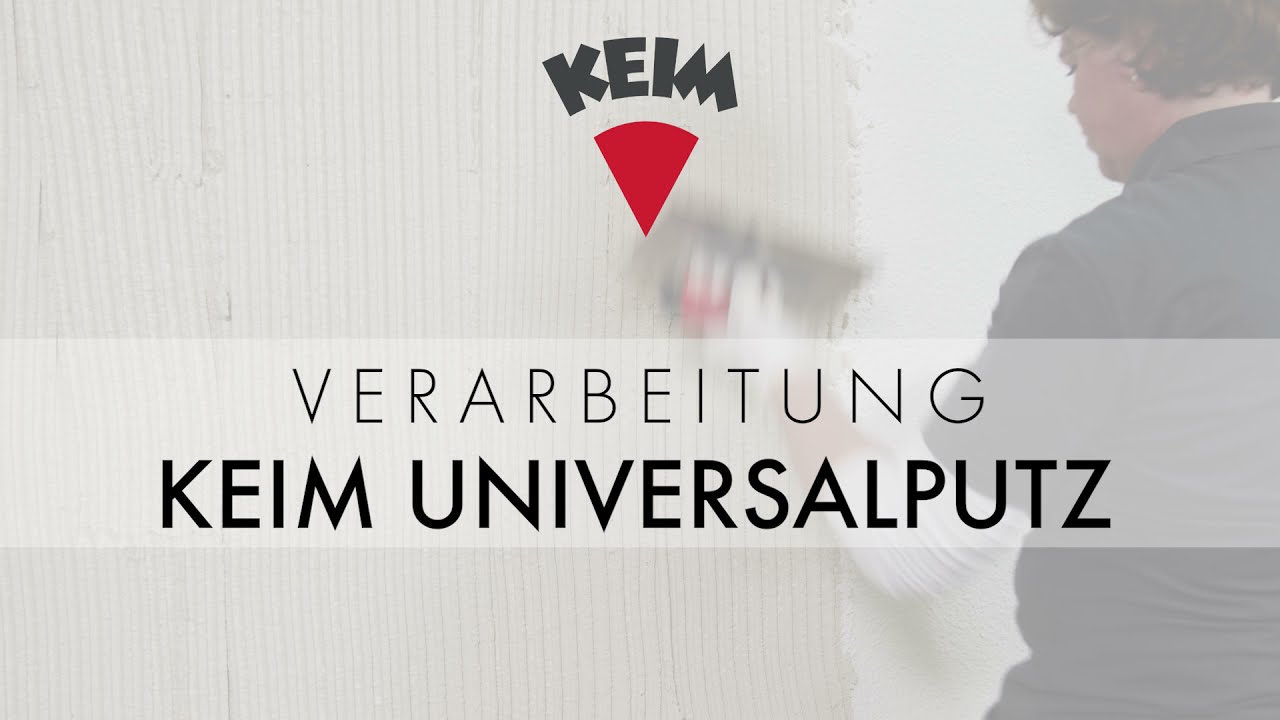 Verarbeitung von Putzen – KEIM TURADO