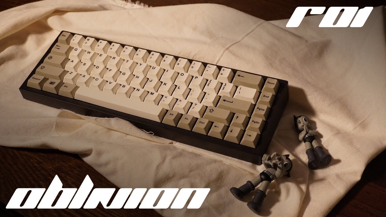 NovelKeys NK65 OBLIVION EDITION w/ NK_Silk Switches YouTube