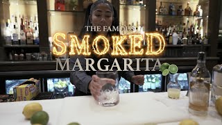 The Famous Smoked Margarita only at Brasão!